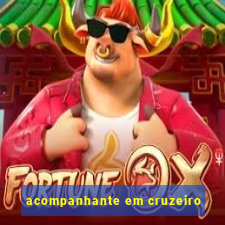 acompanhante em cruzeiro